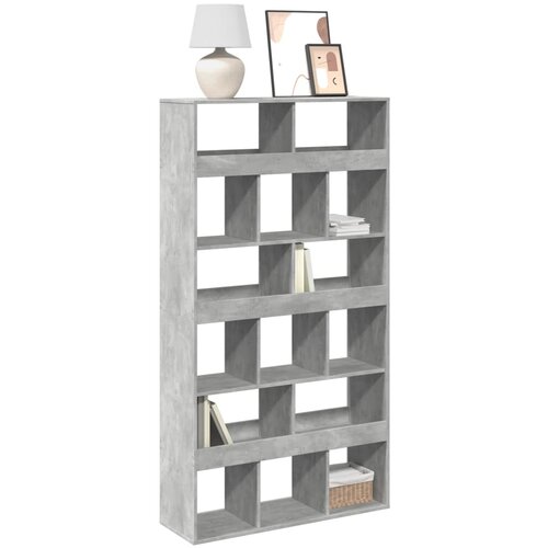 vidaXL Regal za knjige boja betona 100x33x187,5 cm konstruirano drvo Cijene