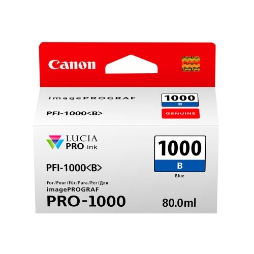 Canon kartu&amp;scaron;a s črnilom PFI-1000 BL Slike