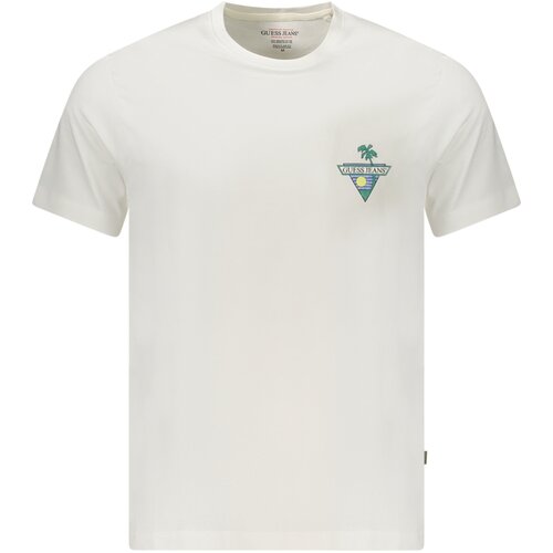 Guess Jeans SHORT SLEEVE T-SHIRT MEN WHITE Slike