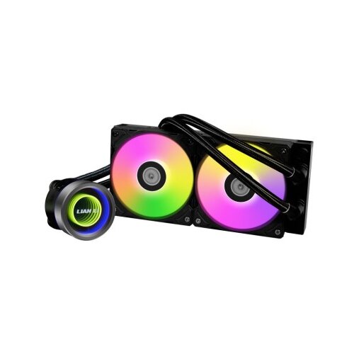 Lian Li Komplet za tekočinsko hlajenje AIO Liquid Cooler GALAHAD II Trinity 240, ARGB, črn Cene