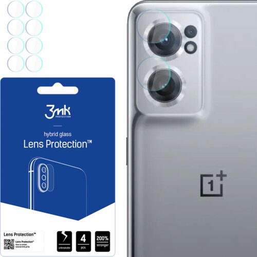 3mk 4x Staklo za kameru za OnePlus Nord CE 2 5G - Prozirna Cene