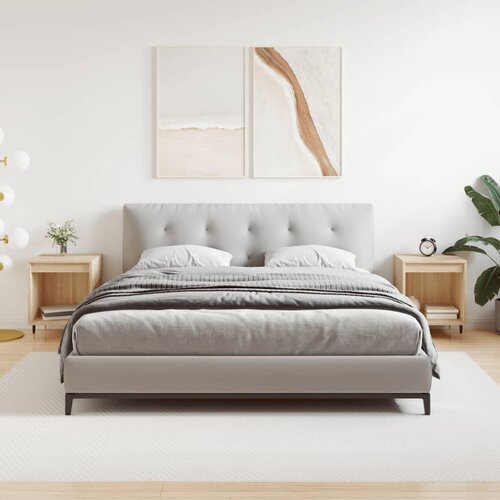  Noćni ormarići 2 kom boja hrasta 40x35x50 cm konstruirano drvo Cijene