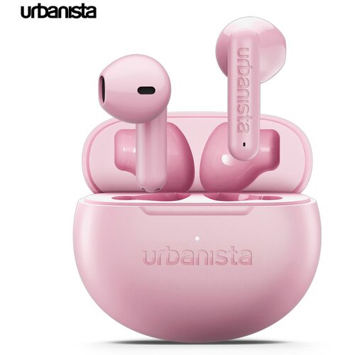 Urbanista Brezžične u&amp;scaron;esne slu&amp;scaron;alke AUSTIN 2, BT 6.0, Multipoint, IPX4, USB-C, roza (Blossom Pink), (5000488415) Slike