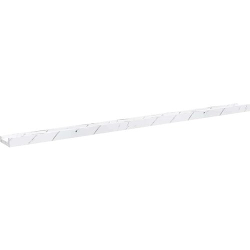  Polica na zidu s policom 4 pcs Bijeli mramor 115 x 9 x 3 cm Slike