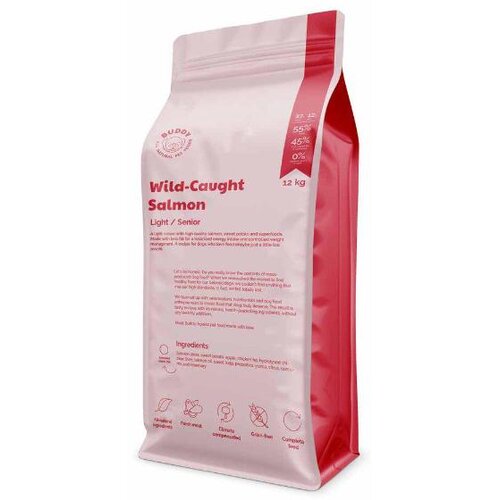 Buddy Wild Caught Salmon Senior-Light 12kg Cene