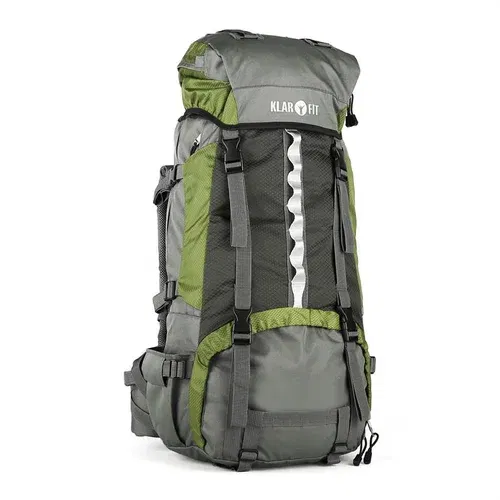Klarfit Heyerdahl 2014, planinarski ruksak 70L, zeleni
