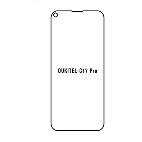 Oukitel C17 pro hydrogel za&amp;scaron;titna folija Slike