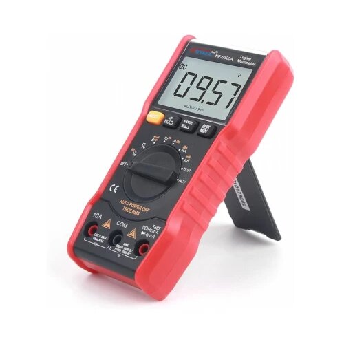 Noyafa NF-5320A multimetar – napon DC 6-1000V / AC 6-750V, struja DC i AC 600μA – 10A, otpornost 600Ω – 40MΩ, kapacitivnost 60nF – 6mF, frekvencija 10Hz – 10MHz, LED ekran Cene