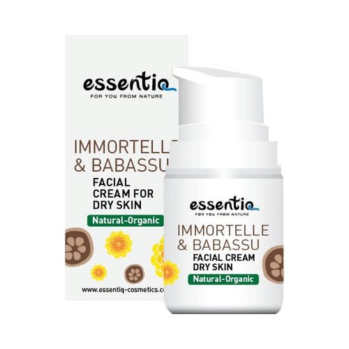 Essentiq krema za lice za smiljem i babasu uljem Cijene