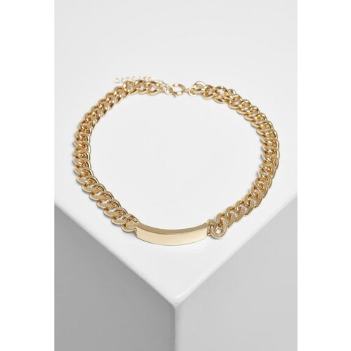 Urban Classics plate necklace gold one size Slike