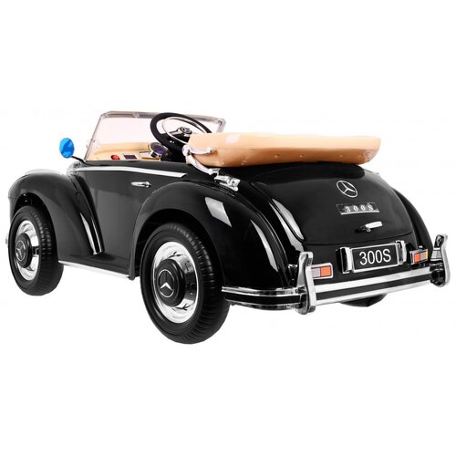  Licencirani auto na akumultor Mercedes Benz 300S RETRO - crni/lakirani Slike