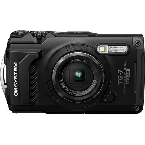 Olympus fotoaparat TG-7 V110030BU000, črna