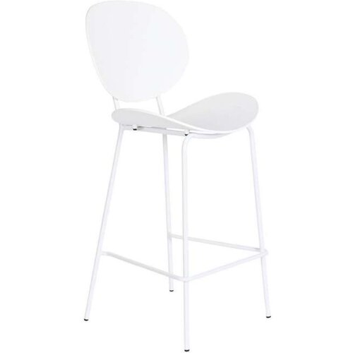  Tabure DKD Home Decor Crna Metal Bijela polipropilen (52 5 x 49 x 104 cm) Slike