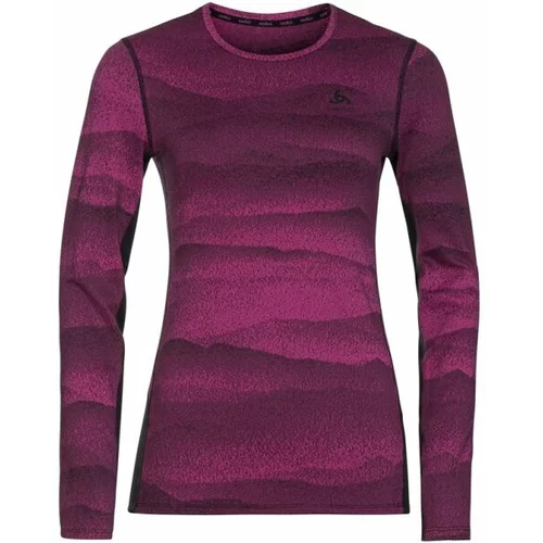 Odlo BL TOP CREW NECK L/S WHISTLER ECO Ženska funkcionalna majica, ružičasta, veličina