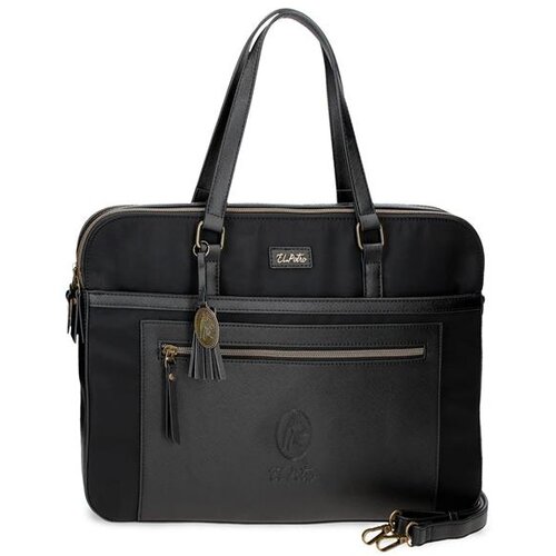 Torba za laptop LANA El Potro | crna | sintetika - eko koža Slike