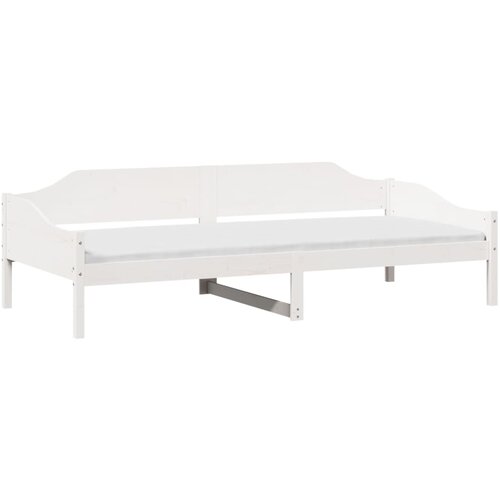  Okvir kreveta bez madraca bijeli 80x200 cm od borovine Slike