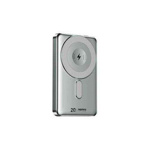 Remax CX-2 15W magnetic,10000mAh,Wireless Power Bank with Built-in Stand silver Slike