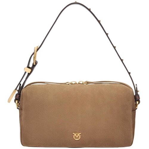 Pinko Torbe BAULETTO TRITTICO SUEDE SPRAYI 106761 A3DB Bež Slike