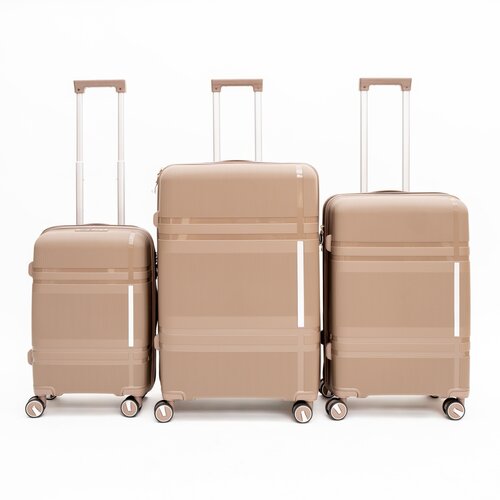 BOLZZ SET KOFERA VOYAGE 3/1 SOFT PINK Cene