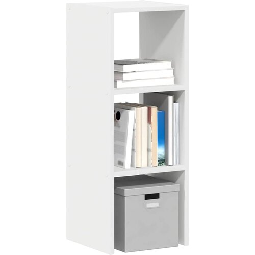 VidaXL Knjižna omara zložljiva bela 30x30x80 cm inženirski les Slike