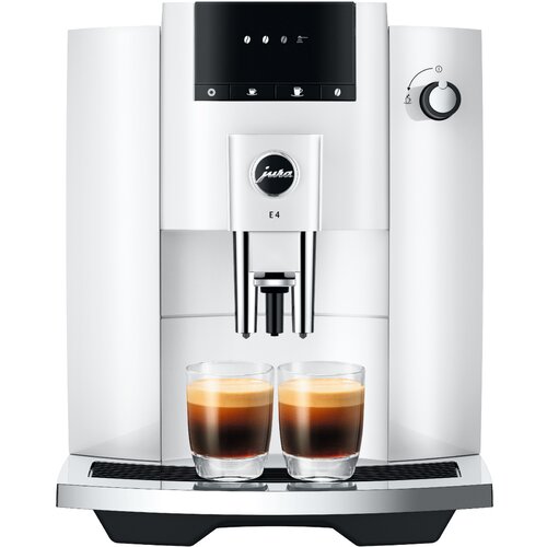 Jura E4 piano white espresso aparat Slike