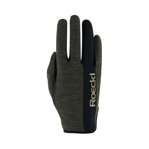 Roeckl Jahalne rokavice &amp;quot;Mannheim&amp;quot; chocolate melange - 7.5 Slike