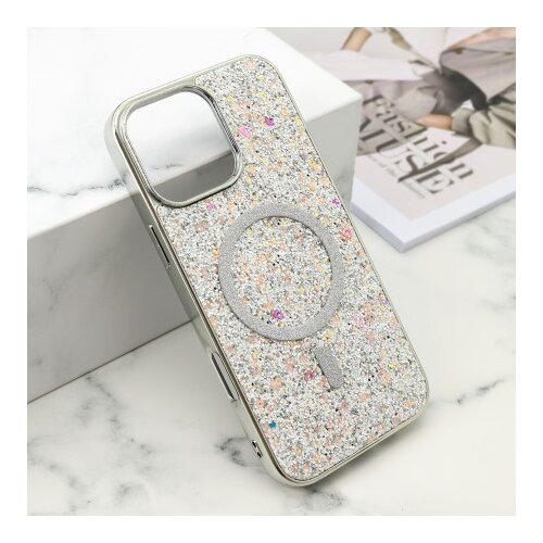  Futrole glam glow magsafe za iphone 16 pro max (6.9) srebrna ( F121199 ) Cene