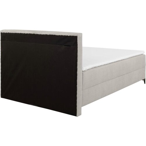 M&amp;ouml;max Postelja Z Vzmetnico Jerry, Bež, 100x200 Slike