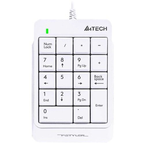 A4Tech FK13P fstyler numerička usb bela tastatura Cene