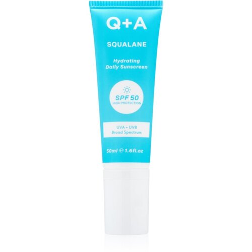 Q+A Squalane zaščitna krema za obraz SPF 50 50 ml Cene