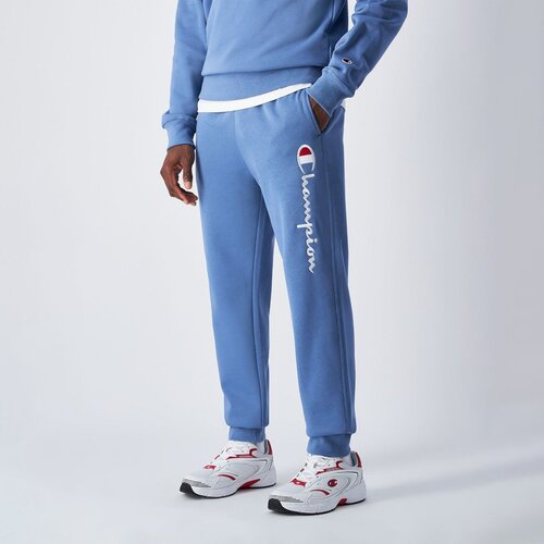Champion fleece big logo joggers blue Cene
