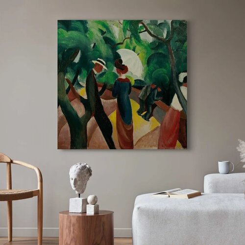  Slika - August Macke – Promenade 60x60 Na talijanskom platnu Cene