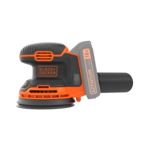 Black & Decker BDCROS18N Li-Ion akumulatorski ekscentrični brusilnik, 18V (brez polnilca in akumulatorja) Cene
