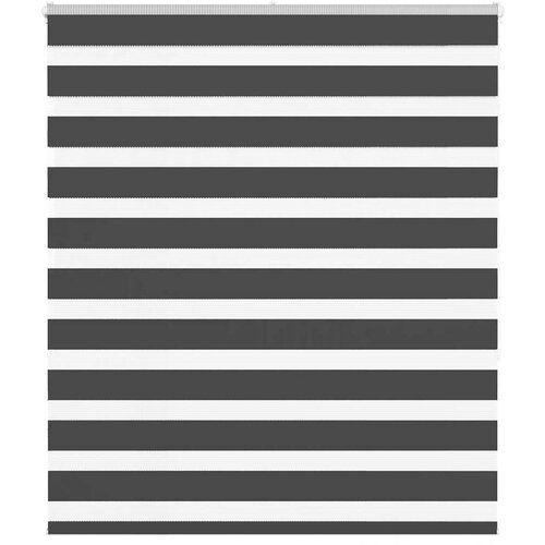 vidaXL idaXL Zebra senčilo črna 120x150 cm tkanina širina 115,9 cm poliester Cene