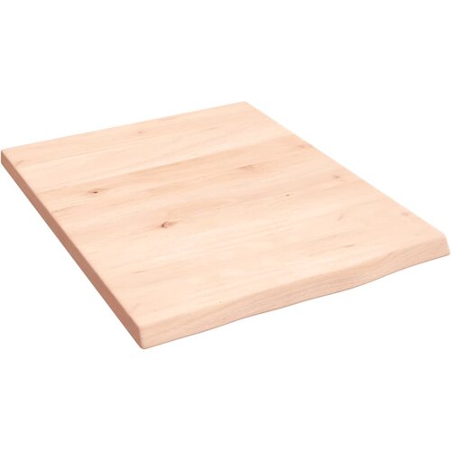 vidaXL Stenska polica 40x50x2 cm neobdelana trdna hrastovina Cene
