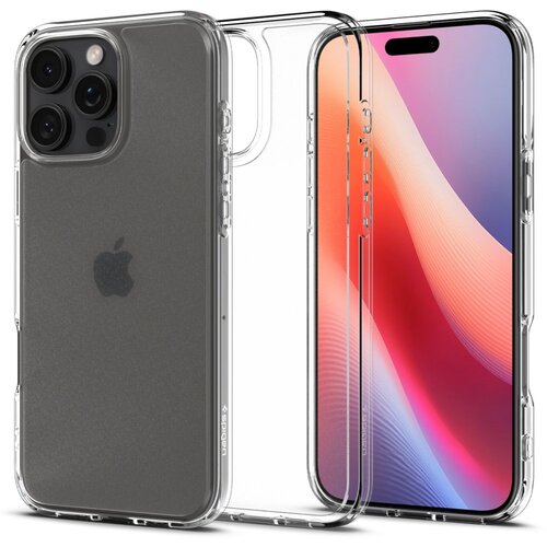 Spigen ULTRA HYBRID OVITEK ZA IPHONE 16 PRO FROST CLEAR, (21972478) Slike