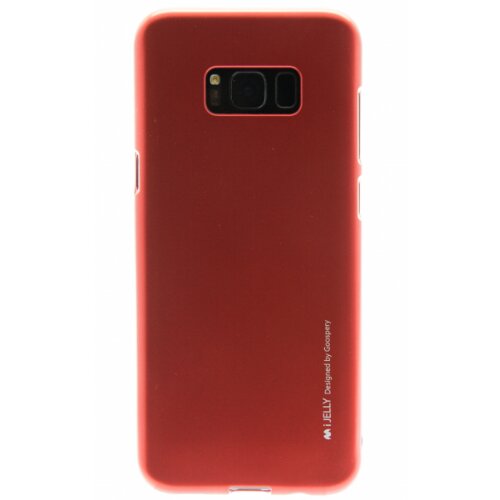 Goospery Jelly tanek silikonski ovitek (0,3) za Samsung Galaxy S8 plus - rdeč Slike