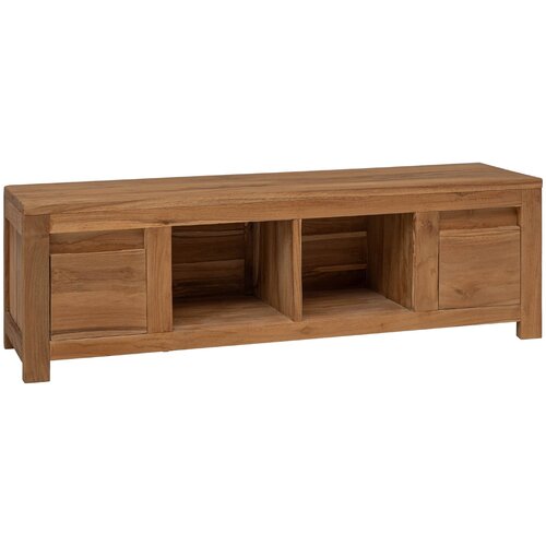 vidaXL TV omarica 110 x 30 x 35 cm Naravna Trden tikov les, (5000247742) Cene