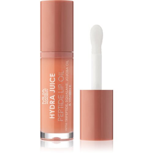 MUA Makeup Academy Hydra-Juice Peptide olje za ustnice odtenek Caramel Glaze 7 ml Slike