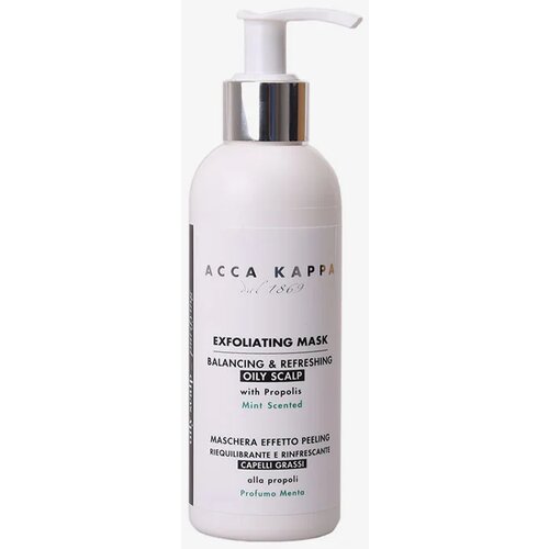 Acca Kappa, Treviso. mint scented exfoliating mask for oily scalp 200ml Cene