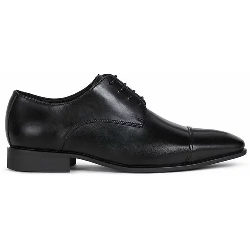 Geox Kožne cipele UOMO HIGH LIFE A za muškarce, boja: crna, U0299A 00043 C9999