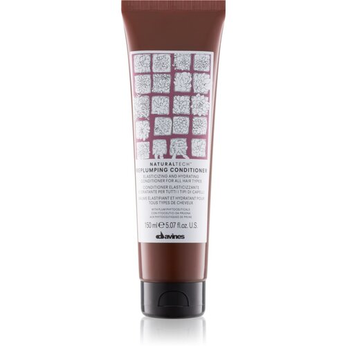DAVINES Naturaltech Replumping Conditioner vlažilni balzam za lažje česanje las 150 ml Slike