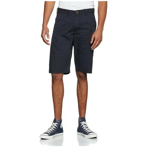Wrangler Kratke hlače & Bermuda Chino Shorts W14MLL49I Modra