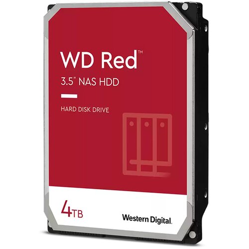 Wd 4TB 3.5 inča SATA III 256MB IntelliPower 40EFPX Red Plus hard disk Slike