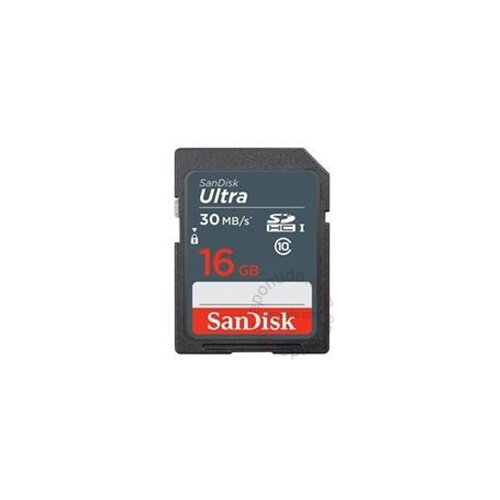 Sandisk SD 16GB Ultra, 30mb/s, class 10, 66452 memorijska kartica Slike