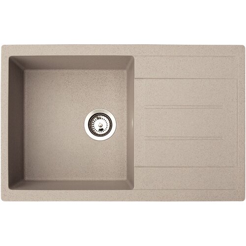 Metalac X Granit Atos Plus Usadna sudopera, Bež, fi 90, 780x500 mm Slike