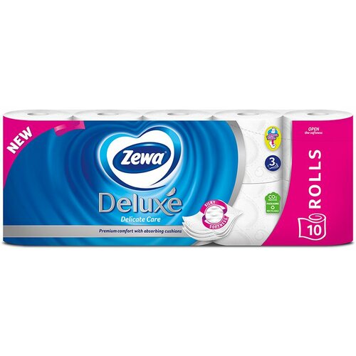Zewa Toalet papir delux 3 sloja Pure white 10/1 Cene
