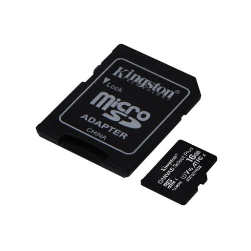 Kingston A1 MicroSDHC 16GB 100R class 10 SDCS2/16GB + adapter memorijska kartica Cene