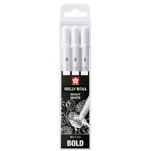  gelly basic gel olovka set white bold 3k ( 672391 ) Cene
