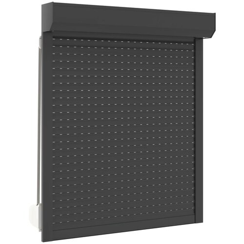 vidaXL rolete iz aluminija 100x130 cm antracit, (20708033) Cene